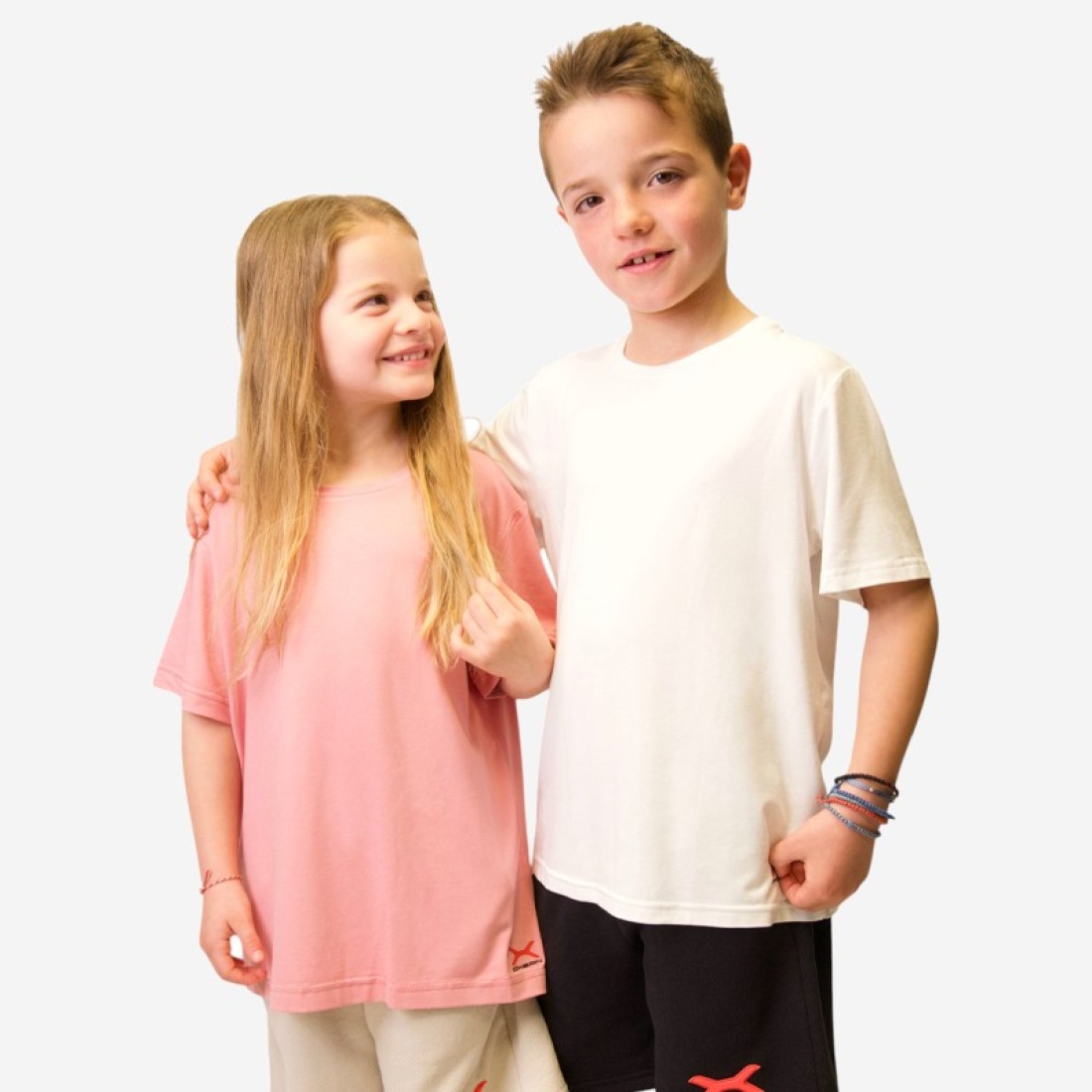Κοντομάνικο Oxean Unisex Stretch Breathable Kids Beige Ένδυση, Μπλούζες image