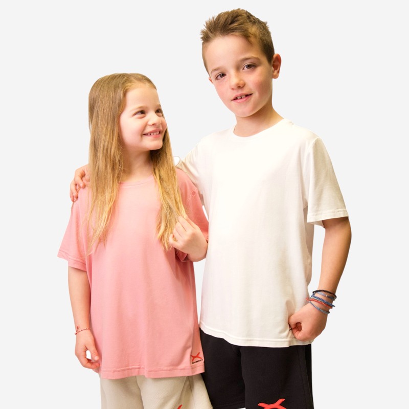Κοντομάνικο Oxean Unisex Stretch Breathable Kids Beige