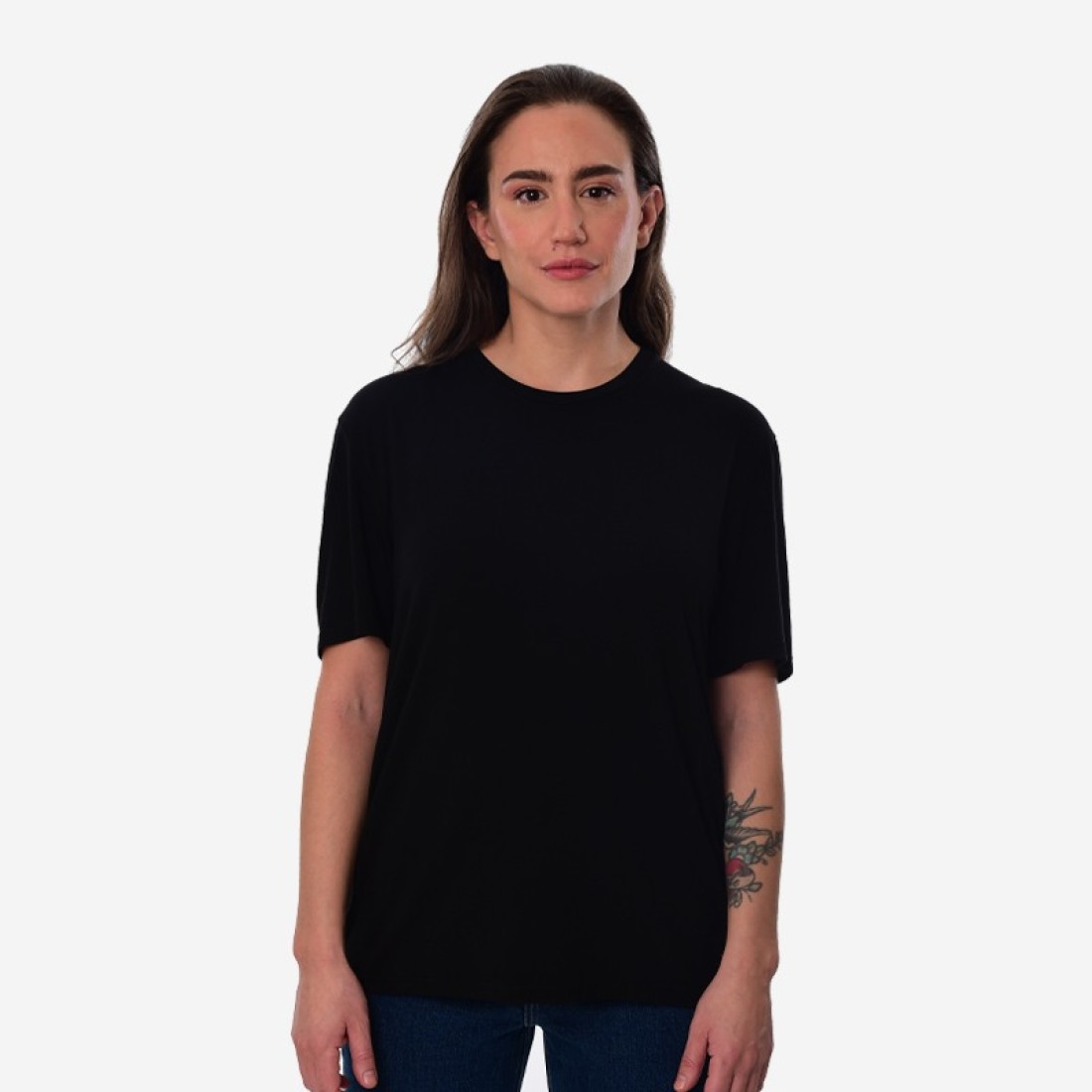 Κοντομάνικο Oxean Stretch Breathable Black Ένδυση, Μπλούζες image