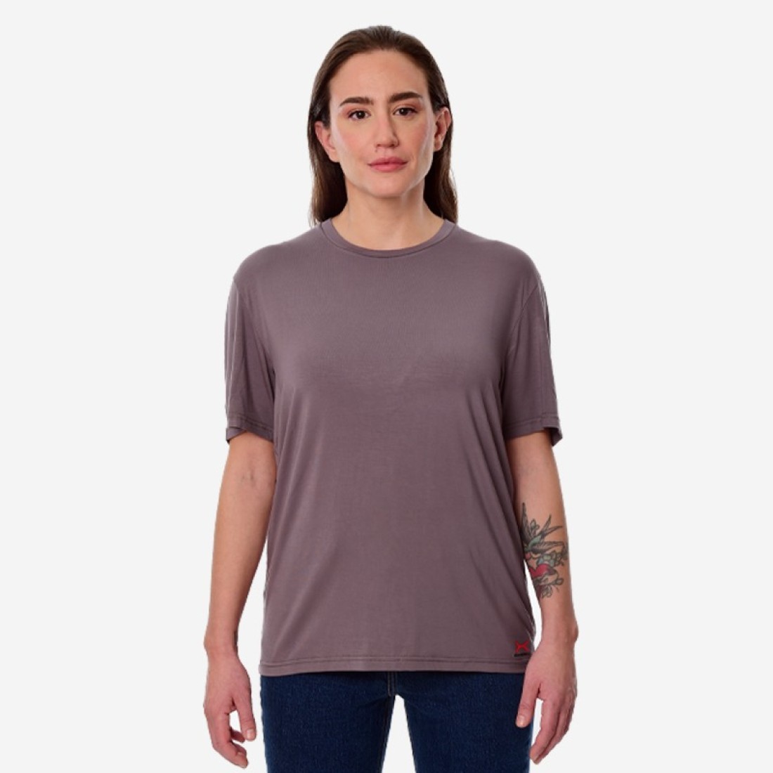 Κοντομάνικο Oxean Stretch Breathable Grey Ένδυση, Μπλούζες image