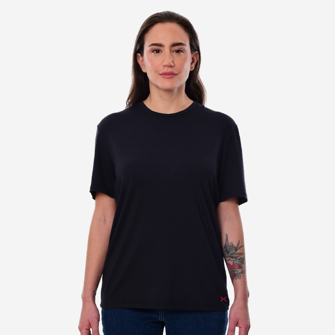 Κοντομάνικο Oxean Stretch Breathable Navy image