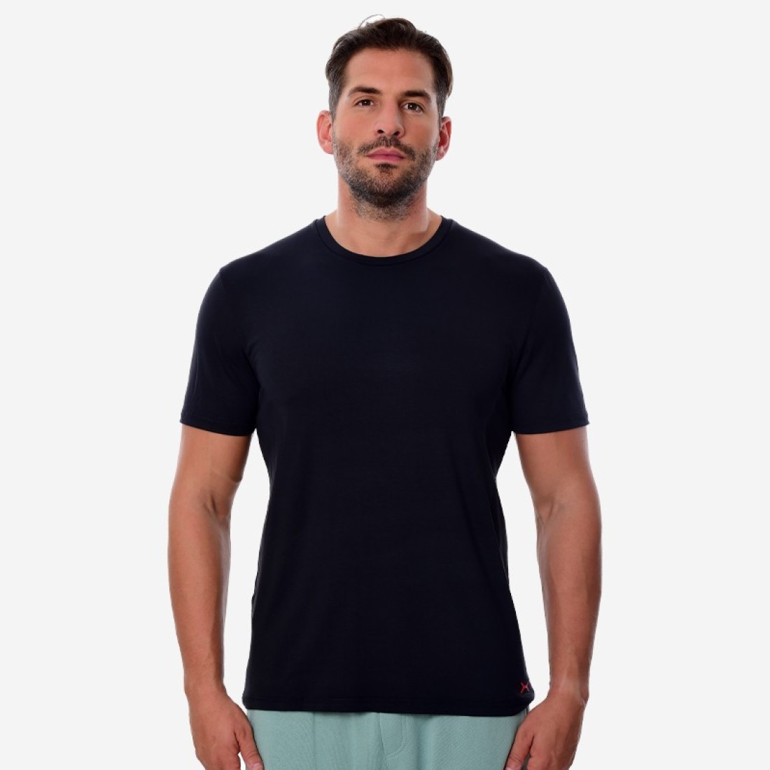 Κοντομάνικο Oxean Stretch Breathable Navy image