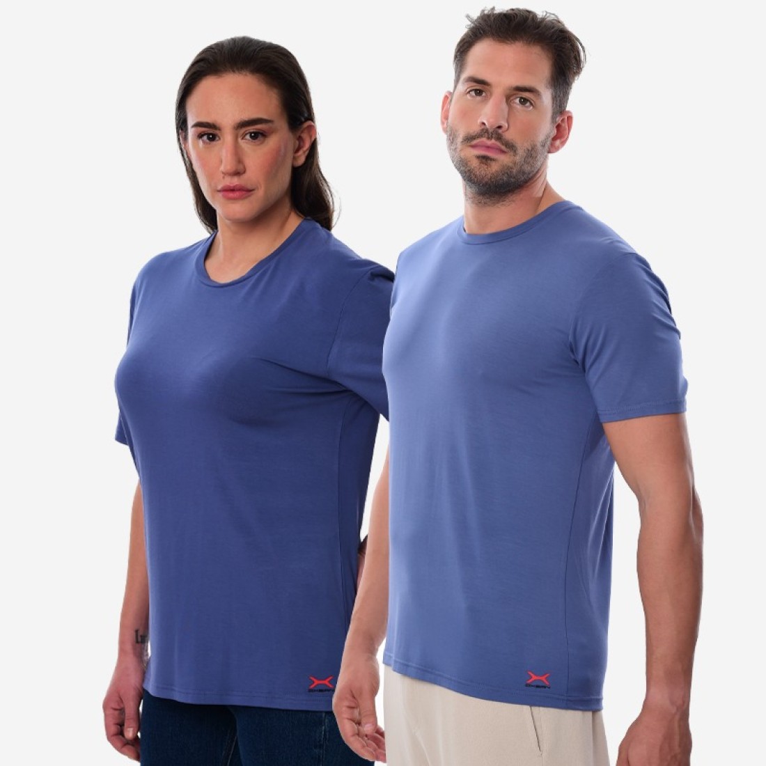 Κοντομάνικο Oxean Stretch Breathable Ocean Blue Ένδυση, Μπλούζες image