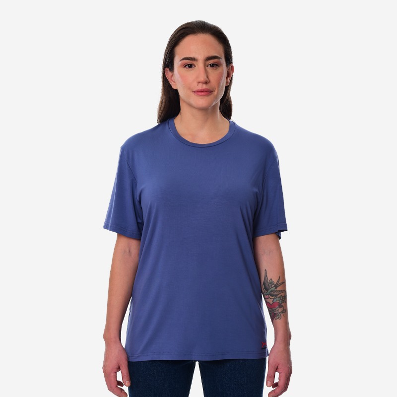 Κοντομάνικο Oxean Stretch Breathable Ocean Blue Ένδυση, Μπλούζες image