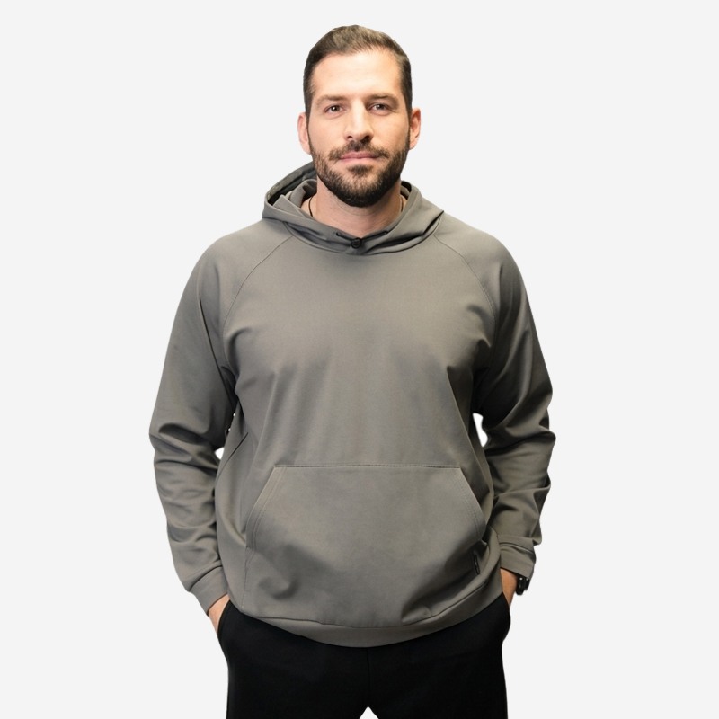 Φούτερ Unisex Oxean Winter Hoodie Gray
