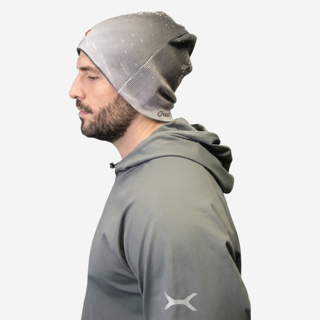 Φούτερ Unisex Oxean Winter Hoodie Gray Ένδυση, Φούτερ image