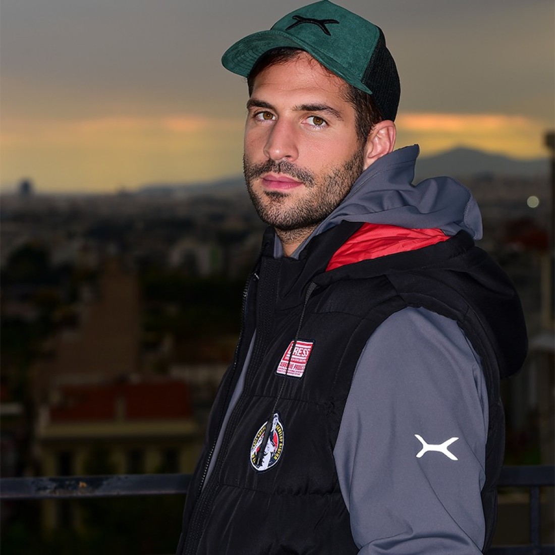 Φούτερ Unisex Oxean Winter Hoodie Gray Ένδυση, Φούτερ image