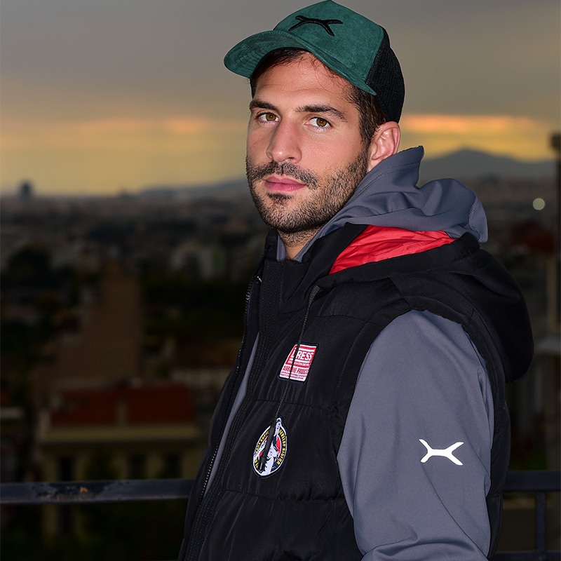 Φούτερ Unisex Oxean Winter Hoodie Gray Ένδυση, Φούτερ image