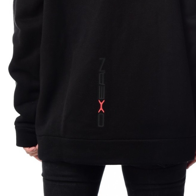 Φούτερ Ζακέτα Oxean Jacket Silicone Black Ένδυση, Φούτερ image