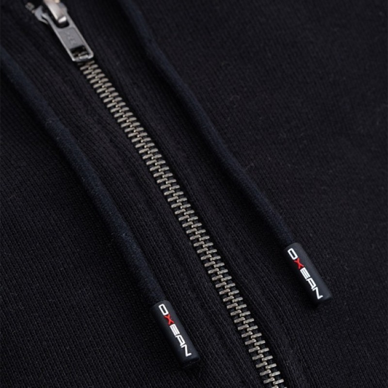 Φούτερ Ζακέτα Oxean Jacket Silicone Black Ένδυση, Φούτερ image