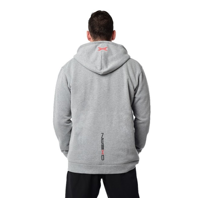 Φούτερ Ζακέτα Oxean Jacket Silicone Grey