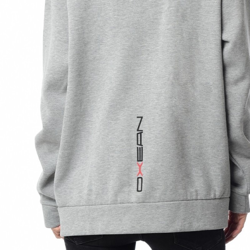 Φούτερ Ζακέτα Oxean Jacket Silicone Grey image