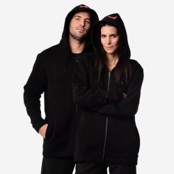 Φούτερ Ζακέτα Oxean Jacket Textile Black