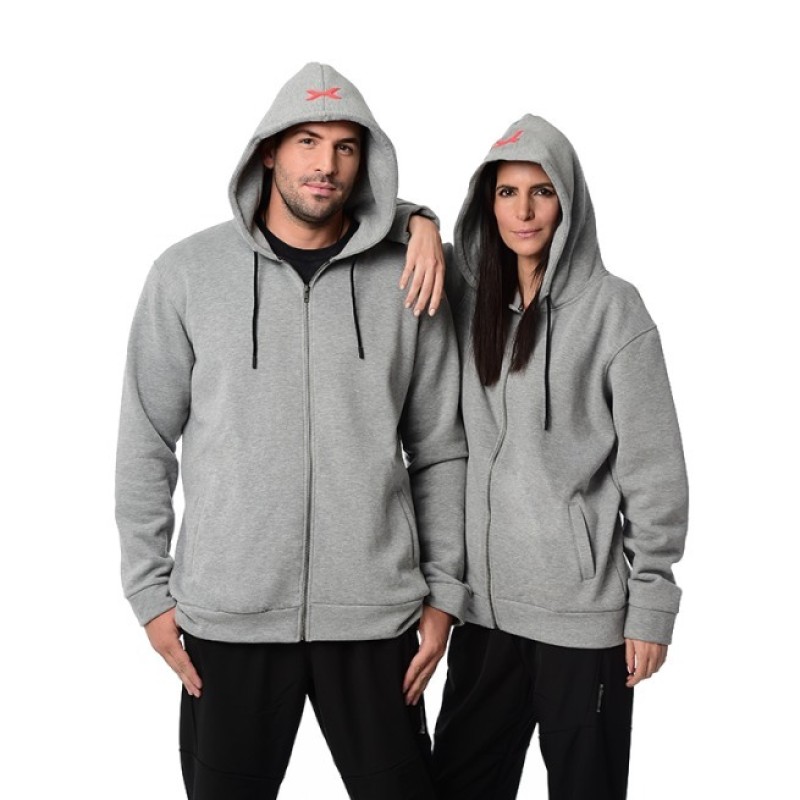 Φούτερ Ζακέτα Oxean Jacket Textile Grey image