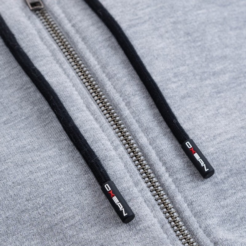 Φούτερ Ζακέτα Oxean Jacket Textile Grey image