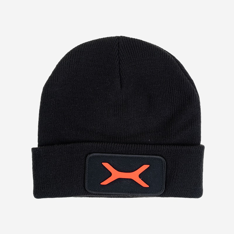 Oxean Knit Cap (X) Black Clothes, Caps image