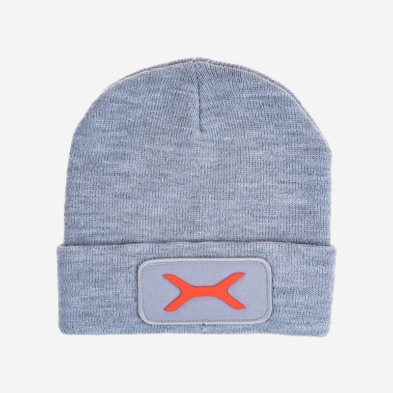 Oxean Knit Cap (X) Heather Grey Clothes, Caps image