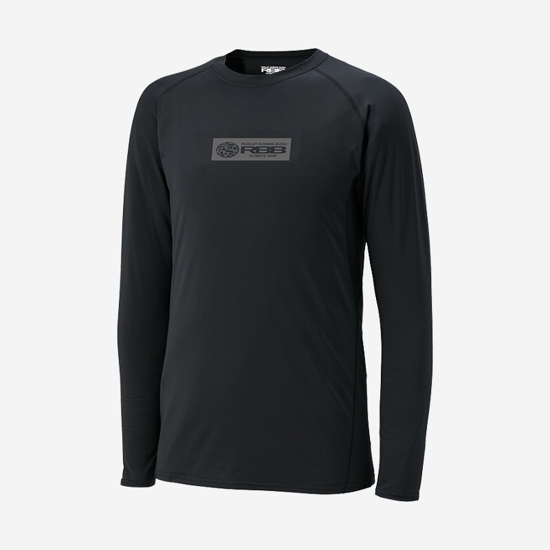 RBB Cooling UV Rash Guard II Black Clothes, T-Shirt, UV Clothing image