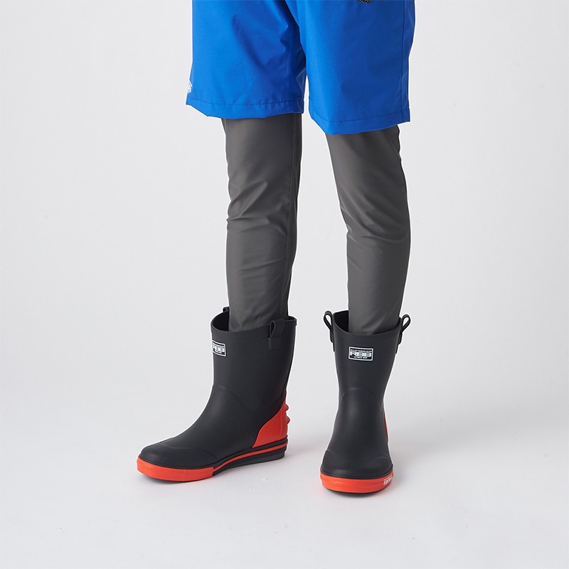 Μπότες RBB Deck Boots Black Orange Ένδυση, Παπούτσια image