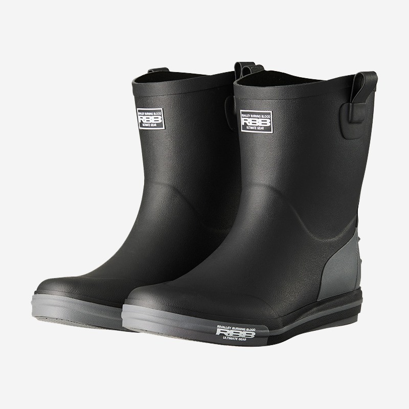 RBB Deck Boots Black Gray Clothes, Shoes image