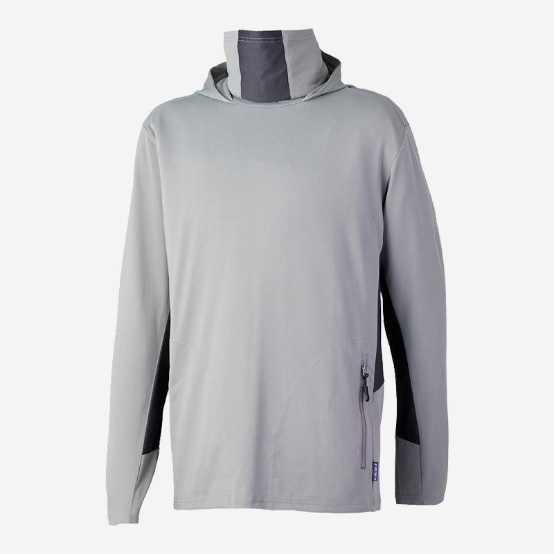 Mπλούζα UV RBB Dry Hoodie Light Gray