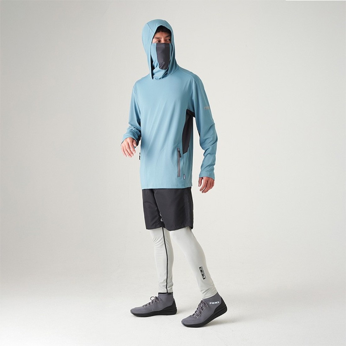 Mπλούζα UV RBB Dry Hoodie Turquoise image