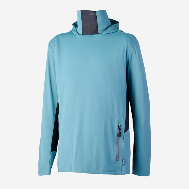 Mπλούζα UV RBB Dry Hoodie Turquoise