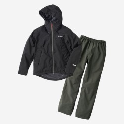 Αδιάβροχο Σετ RBB Rivalley Comfortable Rain Suit Black
