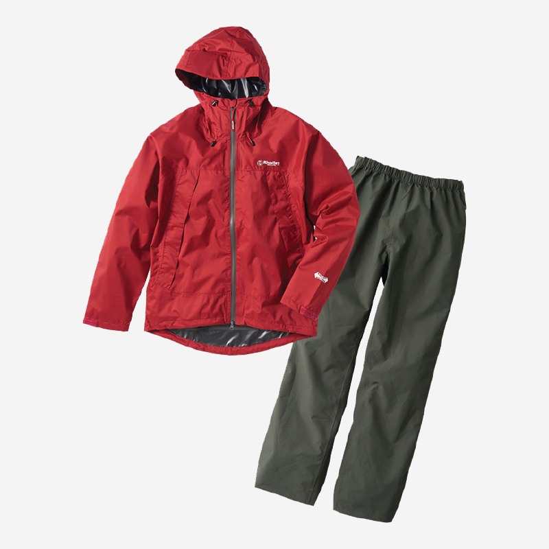 RBB Rivalley Comfortable Rain Suit OX Blood image
