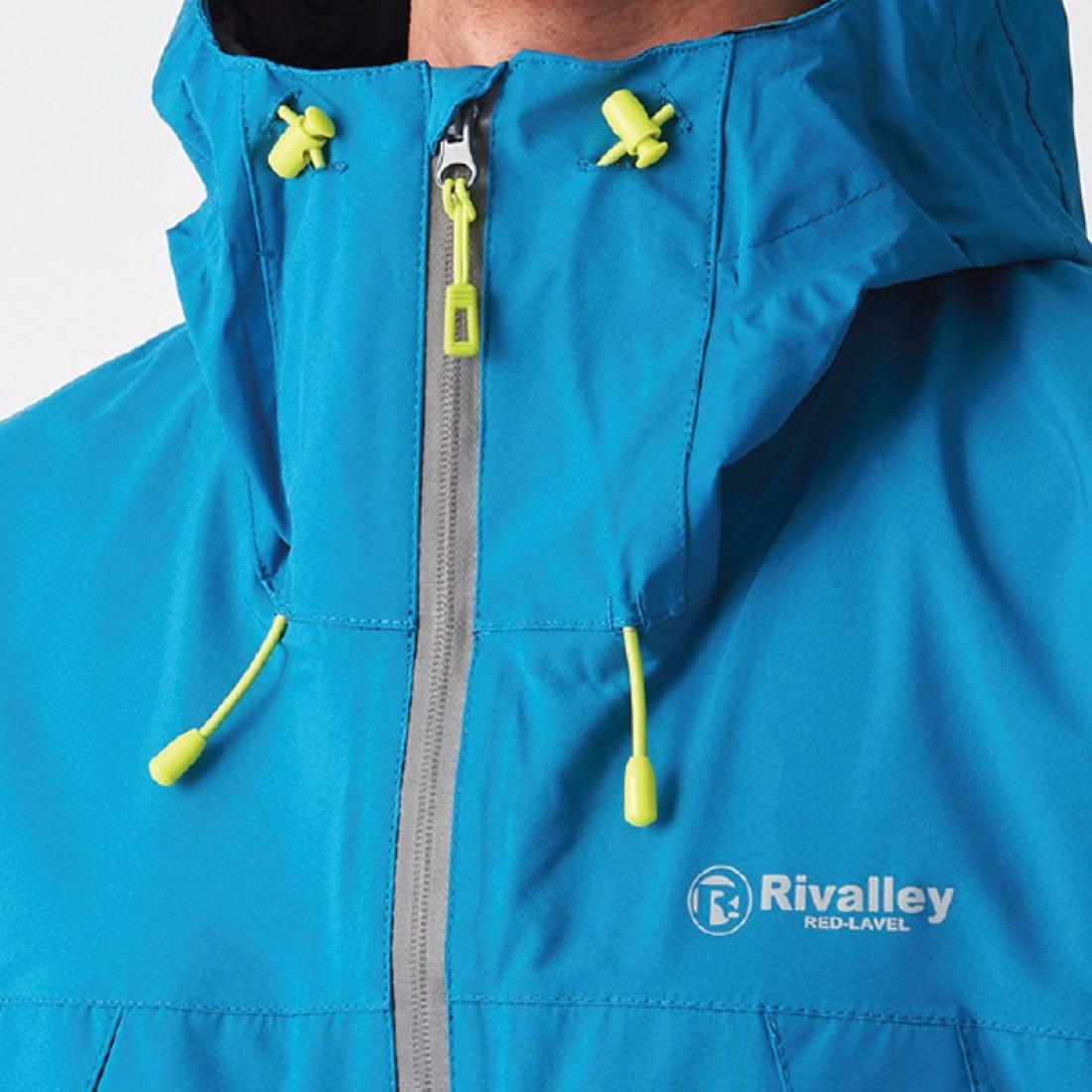 RBB Rivalley Comfortable Rain Suit Lime Yellow Clothes, Waterproof Clothes image