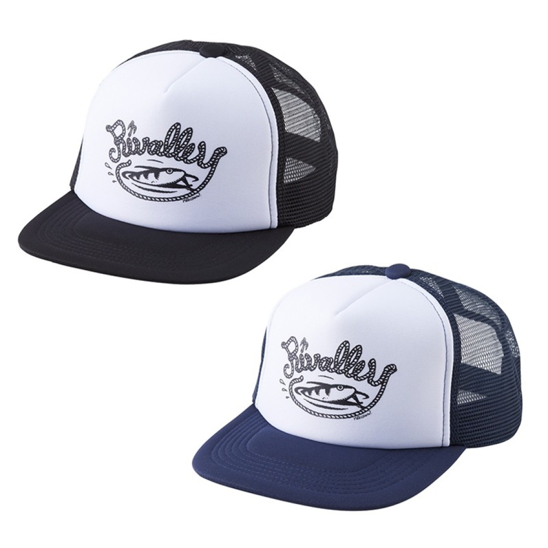 RBB Rivalley Graphic Mesh Cap RV Black image