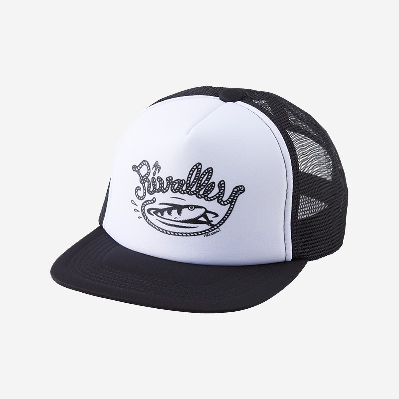 RBB Rivalley Graphic Mesh Cap RV Black image