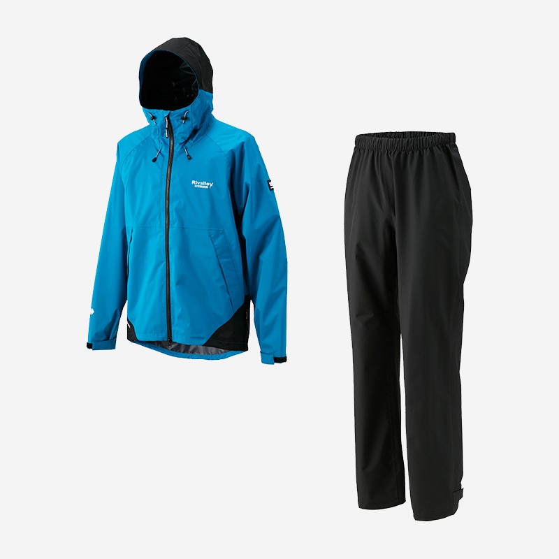 RBB Rivalley Stretch Light Rainsuit Turquoise image
