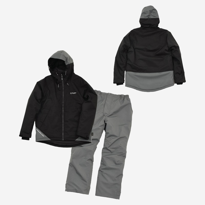 RBB Rivalley Stretch Warmsuit Black Gray image