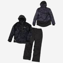 Αδιάβροχο Σετ RBB Rivalley Stretch Warmsuit Black Camo