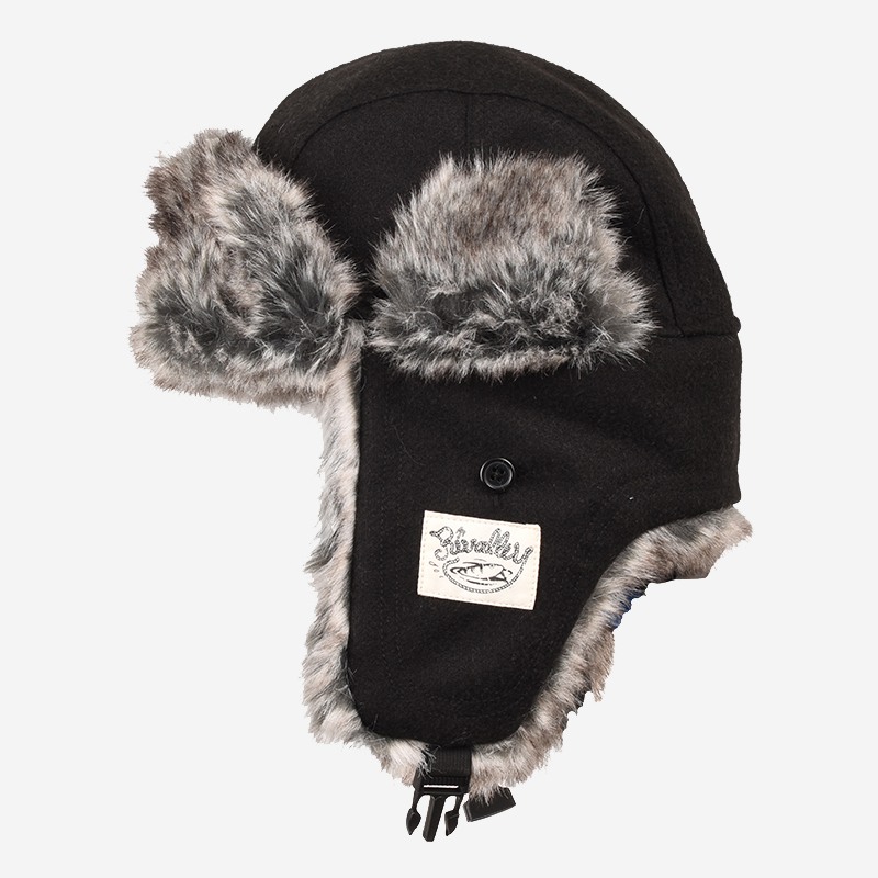 RBB Rivalley Wool Aviator Black Clothes, Hats image