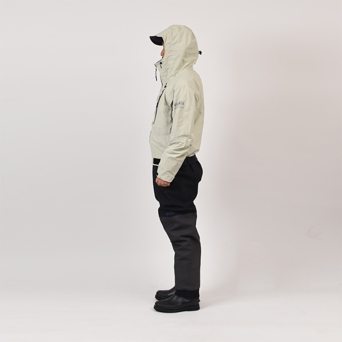 RBB Tide Game Rain Jacket Light Gray Clothes, Jackets image