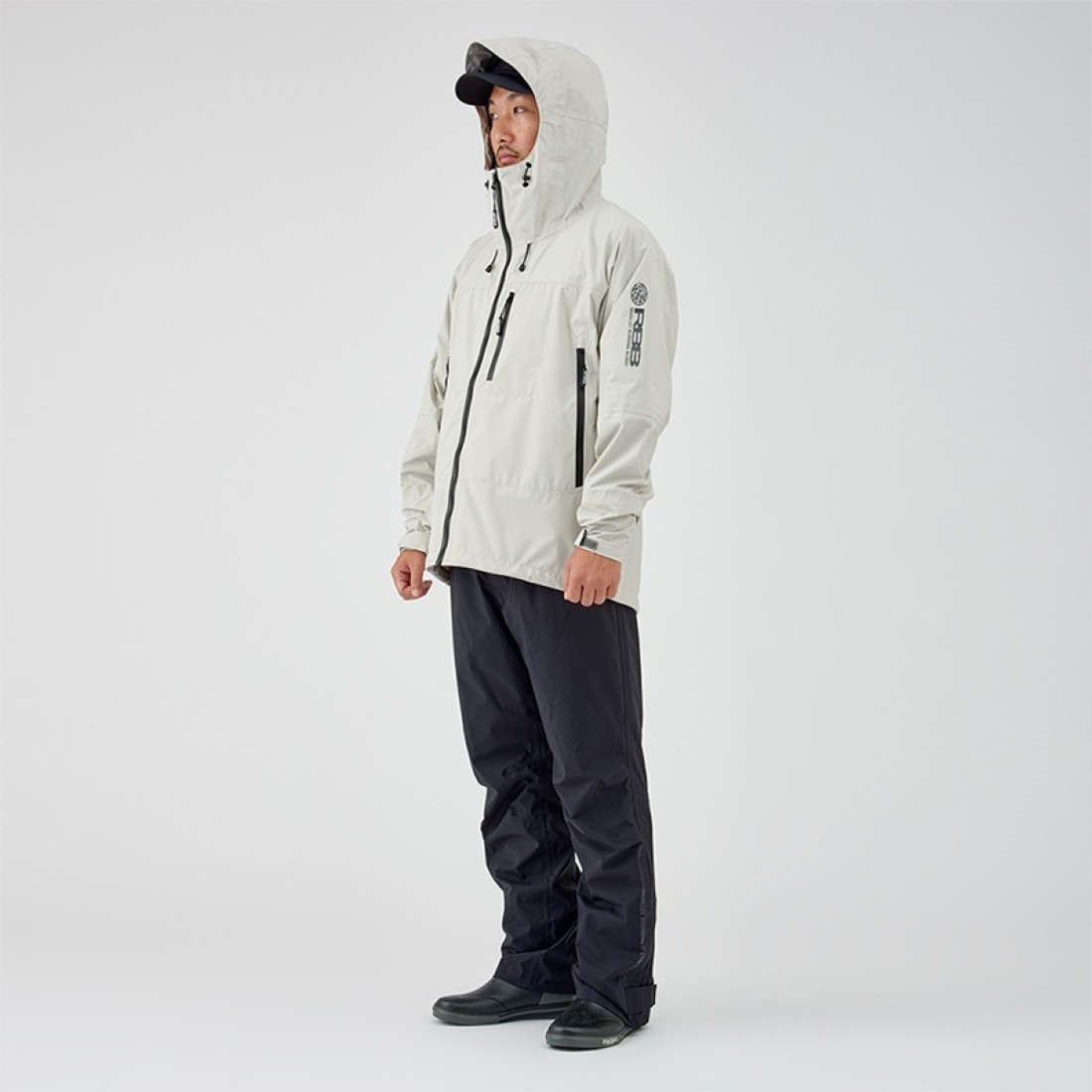 RBB Tide Game Rain Suit (Jacket Only) Black image
