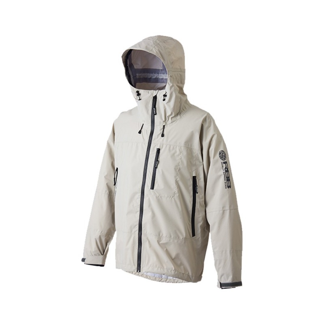 RBB Tide Game Rain Suit (Jacket Only) Light Gray Clothes, Jackets, Waterproof Clothes image