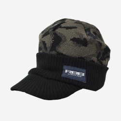 Πλεκτό Καπέλο Σκούφος RBB Warm Cap Black Camo
