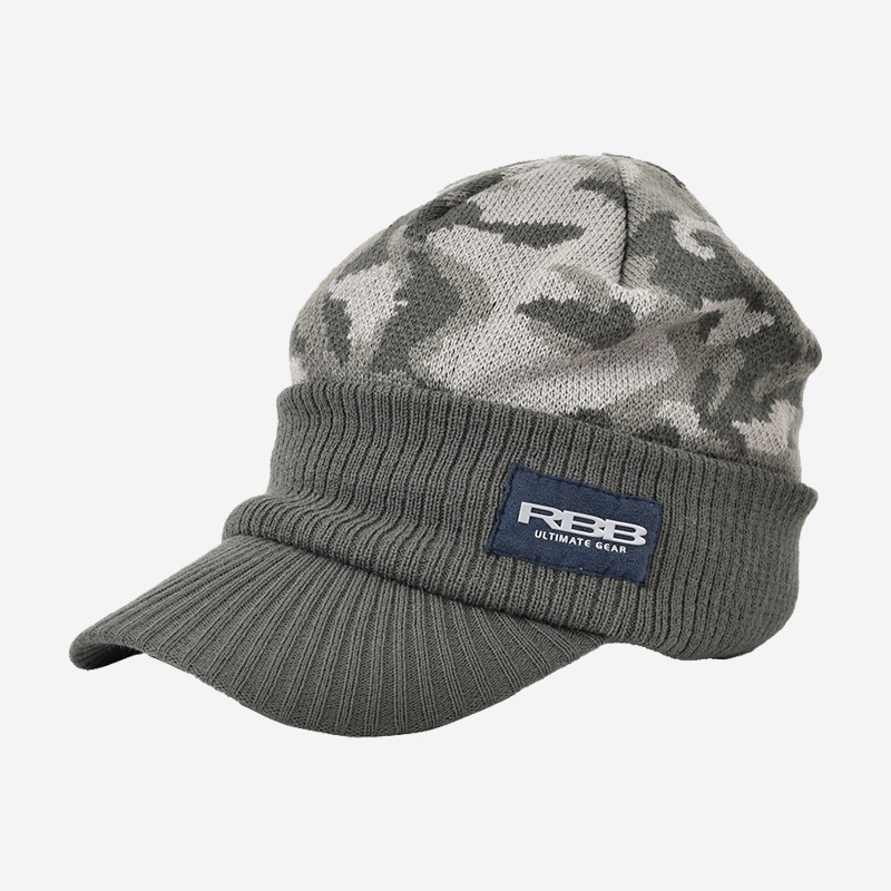 RBB Warm Cap Gray Camo Clothes, Hats, Caps image