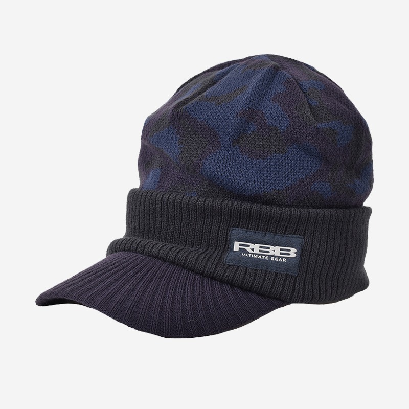 RBB Warm Cap Navy Camo Clothes, Hats, Caps image