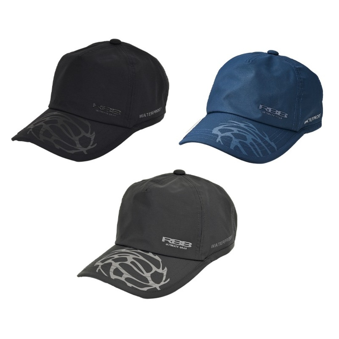 RBB Waterproof Cap II Gray Clothes, Hats image
