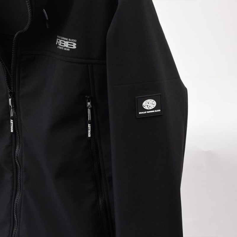 Αντιανεμικό Μπουφάν RBB Windguard Hoody Black image