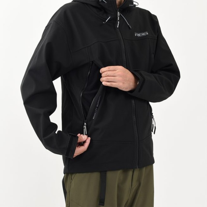 Αντιανεμικό Μπουφάν RBB Windguard Hoody Black image