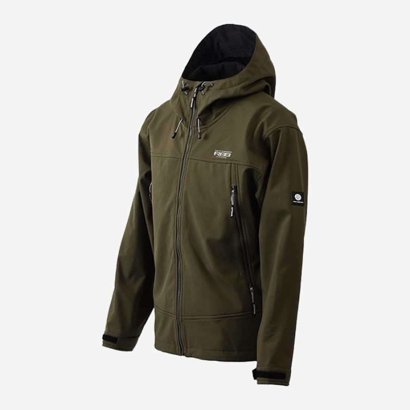 Αντιανεμικό Μπουφάν RBB Windguard Hoody Olive