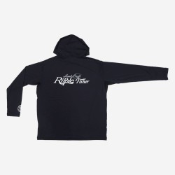 Mπλούζα UV Ripple Fisher Cool Hoodie Black