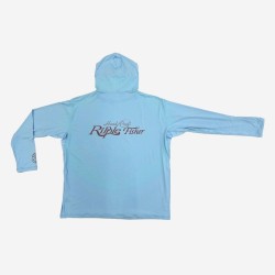 Mπλούζα UV Ripple Fisher Cool Hoodie Blue