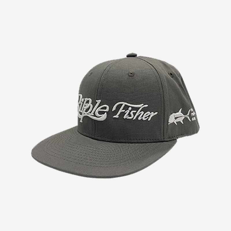 Ripple Fisher Flat Visor Cap Gray Clothes, Hats image
