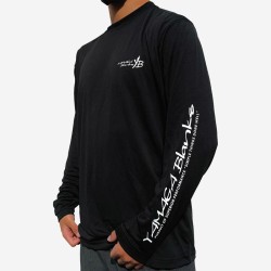 Mπλούζα Yamaga Blanks Silky Touch Long Sleeve T-Shirt Black